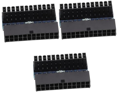Uonlytech 3 Stück Mainboard-netzteil Adapter 90 Grad Abgewinkelt für Sauberes Setup