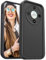 DESSEN Funda para Honor Magic 5 Lite 5G / Magic5 Lite 5G Capa Protectora- Silicona Carcasa Antigolpes Protector Camara Móvil Case Cover Suave Bumper Resistente, Negro