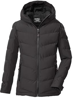 Killtec Mädchen Kow 220 Grls Qltd Jckt Steppjacke/Funktionsjacke in Daunenoptik mit Kapuze