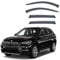XBSGWYAZGK Auto Windabweiser für BMW X1 2016-2021, Autofenster Regenschutz Abweiser Kratzfest Auto Zubehör