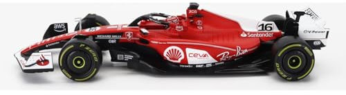 Ferrari SF-23 Charles Leclerc #16 GP LAS VEGAS Formula 1 F1 - scala 1/18 30cm Modello Auto DieCast Bburago 18-16812L