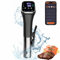 sous vide machine, 1100W sous vide container with Wi-Fi & APP control, 25-92.5℃ temperature control, timing, Touch Display, water level reminder, Leakage protection, sous vide cooker