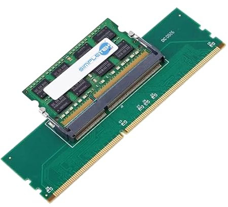 SIMPLETEK - Memoria Banco Modulo RAM DDR3 8GB 1333MHz DIMM Desktop (Con Adattatore da SO-DIMM) | Unicamente Compatibile con Intel PC