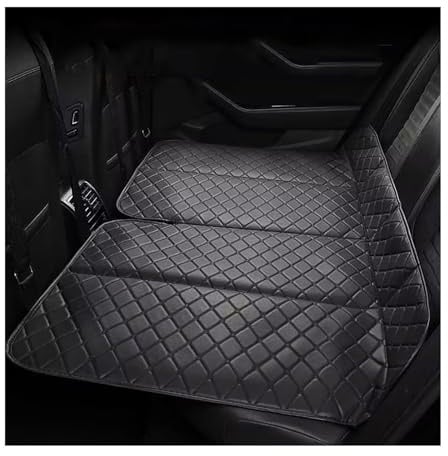 ELNas Nicht Aufblasbare Auto Matratze | Faltbare Bequeme Auto Bett Matratze für Reisen | Campingmatratze für Rücksitz & Kofferraum, für VW Passat B5.5/B7 2002-2010-pr,Black-128 * 80