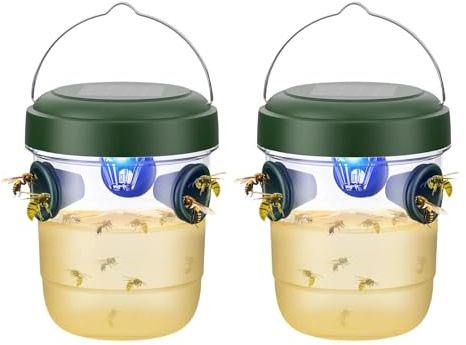 Piege Frelon Asiatique,Piège Frelon Asiatique Selectif,écologique, Réutilisable Et Résistant Aux UV,Protection Jardin Contre Les Insectes Nuisibles (sans Produits Chimiques) (2PCS)