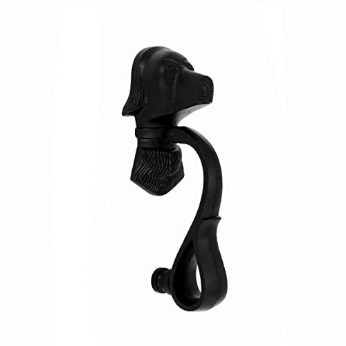 Renovators Supply Manufacturing Türklopfer für Haustür, 19,1 cm, Gusseisen, Hundeform, mit Montagezubehör