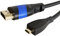 KabelDirekt – Micro-HDMI-Kabel, bruchfest konstruiert – 5m (HDMI zu Micro-HDMI, bidirektional, 4K@60Hz für Ultra HD, High Speed HDMI mit Ethernet, für Tablets/Kameras/Raspberry Pi, schwarz)