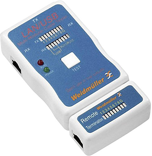 Weidmüller Tester LAN USB Gerät von Kontrolle von Kabel und Netze Tester für Kabel geeignet für LAN USB
