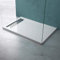 Mai & Mai Plato de Ducha Rectangular 90x120 cm Blanco | Acrílico de Diseño Moderno | Altura 5 cm | Con Desagüe AL01 | Antideslizante | Xetro04