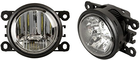 Euralight LED Tagfahrlicht + LED Nebelscheinwerfer 90mm mit E-Prüfzeichen eintragungsfrei~