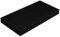VASAGLE Wall Shelf, Floating Shelf, 20 x 40 x 3.8 cm, Wall Shelf for Photo Frames, Decoration, for Living Room, Study, Kitchen, Classic Black LWS24BK
