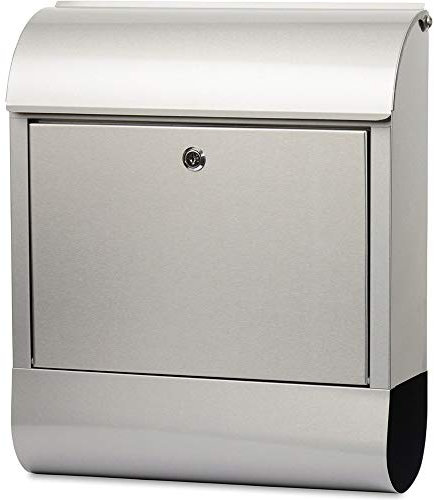 Tatco TCO51420 Indoor/Outdoor Stainless Steel Mailbox