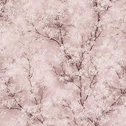 Floral Wallpaper - A.S. CréationNew Walls 374204 37420-4 Paste The Wall Wallpaper | Pink | Hallway, Kitchen, Bedroom, Living Room | Roll 10.05 x 0.53m = 5.33m²