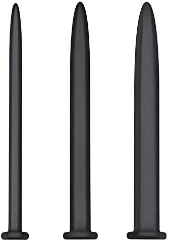 Ein Satz von 3 Roluck Silikon-Harnröhren-Plugs Roluck Harnröhren Dilatatoren Set Silikon Perlen Penis Dilator Männer Masturbation Harnröhren Plug Sexspielzeug