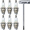 ZAMDOE L7T BPMR7A Zündkerze für STIHL 009 010 011 012 015 MS170 MS170C MS171 für Husqvarna 36 41 61 66 136 137 141 142, Remplace BPM7A BM6A RCJ6Y RCJ7Y WSR5F WS8E