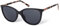 Radley FIONN Damen Sonnenbrille 104 Gloss Black/Smoke Lens, Schwarz