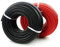 Solar Panel PV Cable DC Rated Black 4mm²/6mm² - Quality Wire by LukAro (5 meters, 4mm² Red)