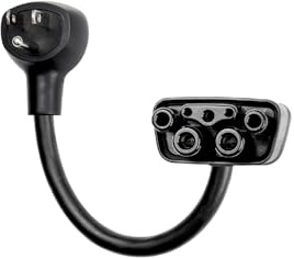 LENZ NEMA 5-15 Adapter for Tesla Mobile Connector Gen 2 and 3, 10 in