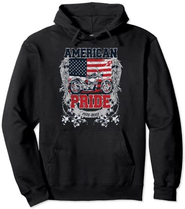 American Pride chopper t shirt Pullover Hoodie
