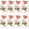 Bolsius Aromatic Wax Melts 8 x 6er Pack (48 Stück) Duft Schmelzblüten Wachs (Vanille)