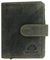 Greenburry Geldbörse Vintage original RFID card slider coin green/orange