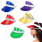 HENGBIRD Visera Unisex 5 Piezas en Colores Neón, Transparente para Golf, Tenis, Fiestas de Poker y Batear Bola