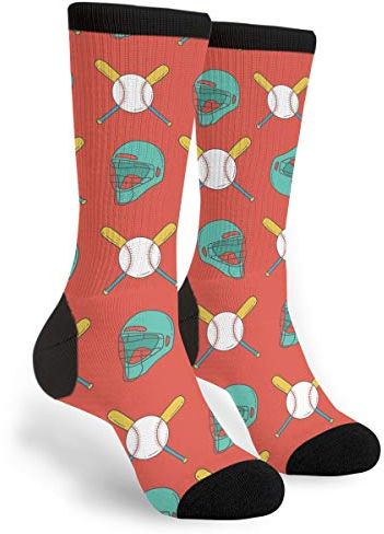 351 Damen Herren Outdoorsocken Baseball-Catcher-Helm Arbeitssocken Antiblasen Socken Gepolstert Wintersocken Für Spazieren Outdoor Trekking