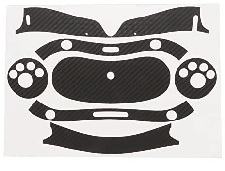 Professional VR Glasses Skin Sticker, Scratch Resistant Dustproof PVC VR Glasses Protective Cover, VR Headset Stickers for PICO 4 VR Gaming Glasses (Black)