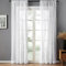 Helweet Tende Trasparenti in Voile, Tenda Salotto Moderne, Tende Finestre Voile, Adatto per Camera da Letto, Soggiorno, Sala da Pranzo, Decorazione per Ufficio, Bianco, 140 x 260cm