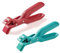 Topfheber Zange für Heißluftfritteuse Zange Küche Ofenzange Silikon Hitzebeständiger Bowl-clip Kitchen Anti-scald Clip Ofenzange für Heißluftfritteuse Pizzablechzange für Bleche Grün Rot 2pcs