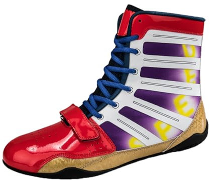 Boxing Shoes,Boxstiefel,Leichte Boxschuhe,Herren-Wrestling-Schuhe,StabilitäT,Trocken Bleibt,Gummisohle,Komfortabel Und Passform,High-Top-Stil,FüR Athletik Fitnessschuhe Bodybuilding etc