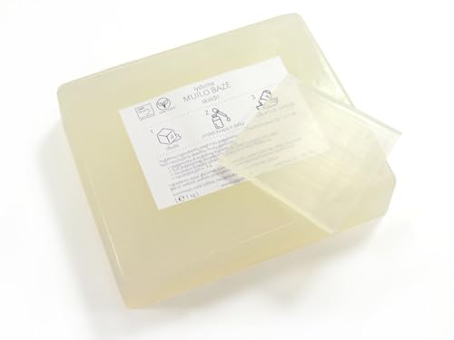 10 kg Seifenbasis zur Seifenherstellung Glycerinseife Rohseife - Transparent (SLS-Frei)