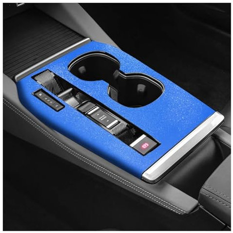 Garniture Panneau Console Film De Protection Autocollant pour Panneau De Changement De Vitesse Décoration Intérieure pour Citroen C5X 2021 2022 2023 Produit Spécialisé Panneau Console Centrale(2506)