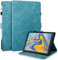 Rostsant Custodia per Samsung Galaxy Tab A 10,5 2018 Cover Nuova in pelle PU ripiegabile da Custodia in pelle con stampa dente di leone per Samsung Galaxy Tab A 10,5 Pouces SM T590/T595/T597 Blu