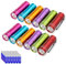 KunHe 12 Stück Mini Taschenlampe Set Kleine Taschenlampe für Mädchen Jungs Kinder mit 36 AAA Batterien mit Schlüsselband – Ideal als Mitbringsel Party Geschenke Kindergeburtstag Camping Gastgeschenke