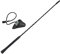 Antenne audio-video per veicoli Auto Anti Rumore Frusta Tetto Albero AM/FM Antenna Antenna Con Base Accessori Auto Per Yaris Hatchback 2007-2010 Antenna Auto Sostitutiva Dell'antenna Universale