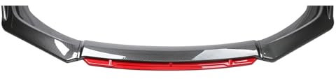 yaohaishao Auto Frontlippe Frontspoiler für Alfa Romeo Giulietta 2010~2020, Frontstoßstangen Lippenkörper Autoteile Autoantikollisionsschutz