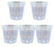 Set di vasi rotondi in plastica trasparente da 10 cm e 15 cm, per un facile monitoraggio e trapianto, robusti vasi da fiori riutilizzabili