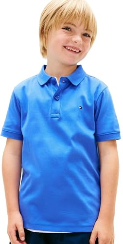 Tommy Hilfiger Jungen Interlock RWB Polo Ss Kb0kb10007 Polos (1er Pack)