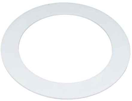 PTFE-Dichtungen, Unterlegscheiben, Innendurchmesser 70mm Außendurchmesser 90mm Dicke 2mm, 5 Stück pro Packung, Weiß, 70 x 90 x 2mm