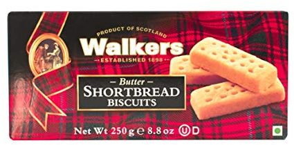 Walkers Shortbread Limited Shortbreads de Mantequilla - 250 gr