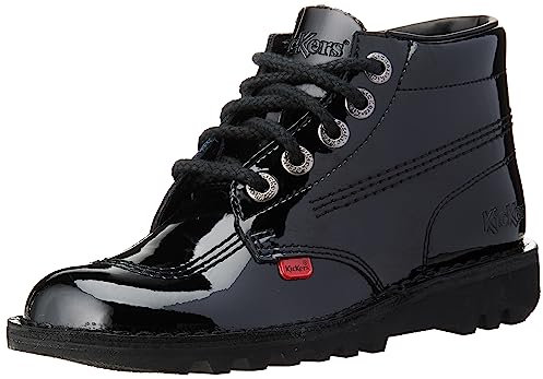 Kickers Kick Hi W Core Nero di Brevetto, EU 42