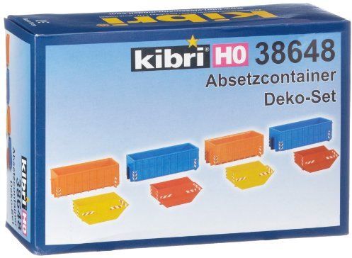Kibri 38648 - H0 Ausgestaltungsset Absetzcontainer