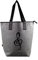 Filztasche mit Motiv Violinschlüssel / Notenschlüssel