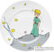 WMF Der kleine Prinz Kindergeschirr Kinderteller 19 cm, Porzellan, spülmaschinengeeignet, farb- und lebensmittelecht