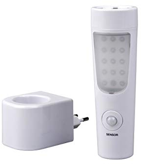 Grundig 41970, Nachtlicht und Taschenlampe 2 in 1, Plastik, weiss/Grau, 10 x 5.4 x 16.7 cm