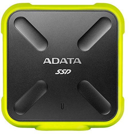 ADATA SSD Externe Fonctions Lecture et écriture Type C SD700 512 Go Jaune