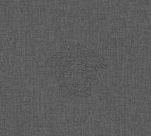 A.S. Création VERSACE WALLPAPER Vliestapete Medusa Luxustapete Designpanel 3,30 m x 0,70 m creme metallic Made in Germany 329504 32950-4
