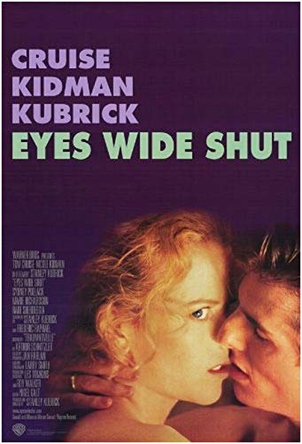Affiche du Film - Eyes Wide Shut Filmposter - Original Klein - Stanley Kubrick - Tom Cruise, Nicole Kidman - 53 x 40 cm - Ungerahmt - Wandmontage