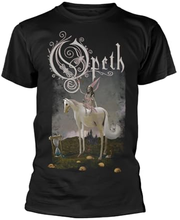 Opeth Horse Männer T-Shirt schwarz XL 100% Baumwolle Band-Merch, Bands
